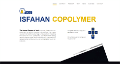 Desktop Screenshot of isfahancopolymer.com